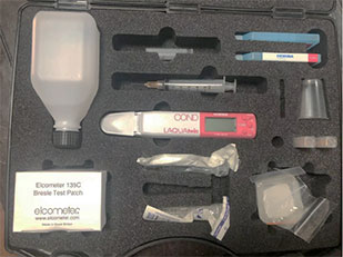 Salt test kit